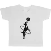 'Dog's Dribble and Spin Mastery' Children's / Kid's Cotton T-Shirts (TS050051)