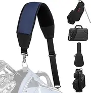 LZFAN Golf Bag Shoulder Strap, Single Padded Adjustable Straps Universal Replacement