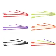 Kitchen Mini Silicone Spatula Set Makeup Small Rubber Spatula Thin Jar Scraper