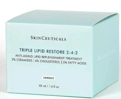 SkinCeuticals Triple Lipid Restore Face Cream 2:4:2, 48ml/1.6oz Sealed New Box