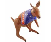 Inflatable Kangaroo With Aussie Flag