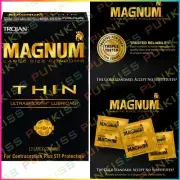 Trojan Magnum Thin Large Size CondomsPremium Quality Latex & Lubricated
