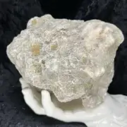 5-3/4” Unopened Geode Rattler Large Crystal Quartz Uncut Break Your Own 3Lb
