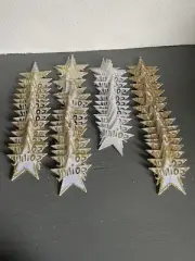 High School Jr Homecoming Mum Trinkets Charms Decorations Silver Gold Stars