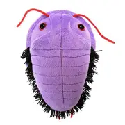 Giant Microbes Trilobite Human Biology Soft Plush Cuddle Stuffed Toy Purple