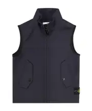 Water- and wind-resistant membrane waistcoat 8Y,6Y,4Y,14Y,12Y,10Y blue