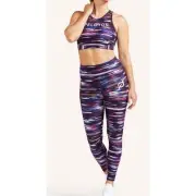 Peloton Womens Activewear Set Melody Reversible Legging And Sport Bra Medium