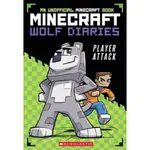 MINECRAFT WOLF DIARIES #1: PLAYER ATTACK/WINSTON WOLF【禮筑外文書店】