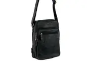 Pierre Cardin Italian Leather Tablet Bag for Android iPad Cross Body Messenger