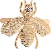 [FRCOLOR] Bee Shoe Clips Decorative Buckles for Shoes Bags and Hats Elegant Bee Charm Accessory for Women Easy to Use Comfortable Parties and Special Occasions