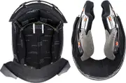 LS2 FF399 Valiant Inner Lining & Cheek Pads, black, Size XS