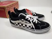 VANS Filmore Checkerboard - Black White Men's Size 9 VN0A3MTJ5GX