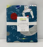NEW Pottery Barn KIDS Astronaut Glow-In-The-Dark FULL/QUEEN Duvet Cover
