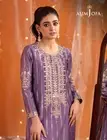 Pakistani Beautiful Asim Jofa Embroidered 3 Pieces Suit(size:L)