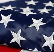 American Flag: Longest Lasting US Flag Made from Nylon - Embroidered Stars - Sewn Stripes - UV Protection Perfect for Outdoors! USA Flag (5x8 ft)