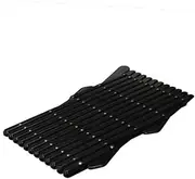 HOUDERCO 1pc Pet Fence Car Door Protector Dog Window Barriers for Pet Barrier Car Window Gate for Pet Portable Fence Pet Door Pet Gate Pet Car Window Gate Pet Enclosure Barrier Pp Black