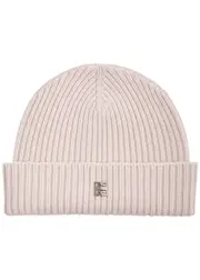 Givenchy Ribbed Logo Wool-blend Beanie - Light Pink ONE SIZE