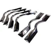 QUALITY SOLID Pool Snooker Table CHROME Pocket Brackets Heavy boss Square
