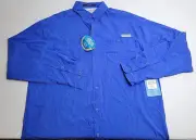Columbia PFG Tamiami™ II Long Sleeve Shirt Large Blue