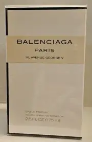 Balenciaga Paris 10 Avenue George V 75ml/ 2.5oz Women's Edp NIB Sealed