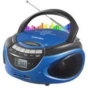 Gelielim Portable CD Player, AM/FM Radio, CD Boombox, CD/CD-R/CD-RW, USB/SD/AUX