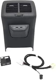 LHD Rear Seat Double USB Charging Compatible For VW Golf 7 7.5 MK7 MK7.5
