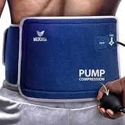 Medcosa Back Compression Ice Pack | Pump it Up for Ice Cold Pain Relief | Compress Yourself for with Our Lower Back Gel Packs