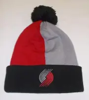 Portland Trail Blazers Mens OSFA Mitchell & Ness Cuffed Thick Knit Beanie $25
