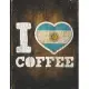 I Heart Coffee: Argentina Flag I Love Argentinian Coffee Tasting, Dring & Taste Undated Planner Daily Weekly Monthly Calendar Organize