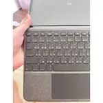 LOGITECH 羅技IPAD PRO 1 2 3 COMBO TOUCH背光鍵盤平板保護套 YU0048 極少使用