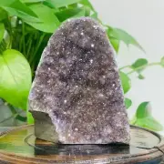 493g Natural Amethyst Geode Mineral Specimen Crystal Quartz Energy Decoration