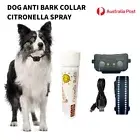 Anti Bark Dog Collar Citronella Spray Training No Barking Humane Rechargeable
