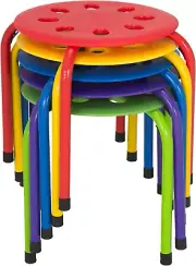 Daycare Stacking Stools for Kids, 12" Children'S Portable Nesting Office and Cla