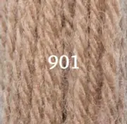 Appleton Tapestry Wool - 11 Yd Skein - Golden Brown Color 901