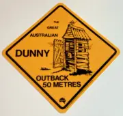 The Great Australian Dunny Outback - The Great Australian Road Sign Co - Small