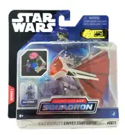 Star Wars Micro Galaxy Squadron Asajj Ventress Ginivex Starfighter #0011