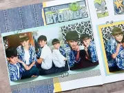 Brother Scrapbook Layout, Boy Pages, Premade Brother Layouts, Brother Pages