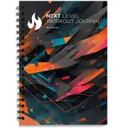 NEXT Level Workout Journal & Planner - A5 - Training Diary - Gym & Fitness