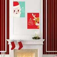 在飛比找PChome24h購物優惠-聖誕耶誕新年壁貼紙裝飾派對佈置櫥窗玻璃牆貼△不一樣的聖誕風格