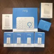 Ring Alarm Security Bundle Keypad 4 Contact Sensors 2 Motion Sensor Range Extend