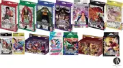 One Piece Card Game Starter Deck Complete Set of 14 Sealed BANDAI ST01-ST14