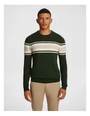 [yd.] Mcgregor Crewneck Knit Jumper in Forest
