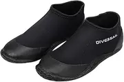 [Generic] DiveSail One Kit Male Water for Boots Neoprene Diving Shoes Used in Surfing Anti-skid Wading Boot in Bags Package for Adults