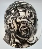 New Full Brim Hard Hat Custom Hydro Dipped GUNS AND ROSES