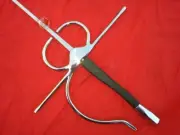 Zorro sword for theatrical stage combat shows with stainless steel parts