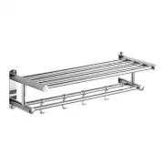 Rustproof Stainless Steel Towel Shelf Bath Towel Bathroom Shelves AU Y2G5