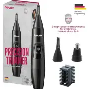 Beurer MN2X Precision Trimmer Incl. 3 attachments for trimming and shaping