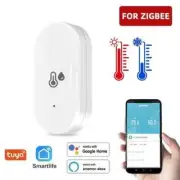 ZigBee 3.0 Mini Smart Temperature Humidity Sensor Indoor Hygrometer Controller P