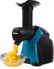 TODO Frozen Fruit Dessert Maker Blender Gellato Banana Healthy Ice Cream 250W Blue