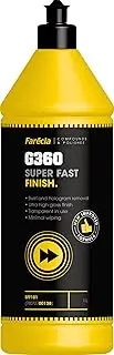 Farécla G360 Super Fast Finish 1L (SFF101) – Eliminates Swirl Marks and Holograms, Enhances Deep Gloss, Recommended for Dark Colours, Transparent in Use, Fast Wipe-Off, Bodyshop Safe, Silicone-Free